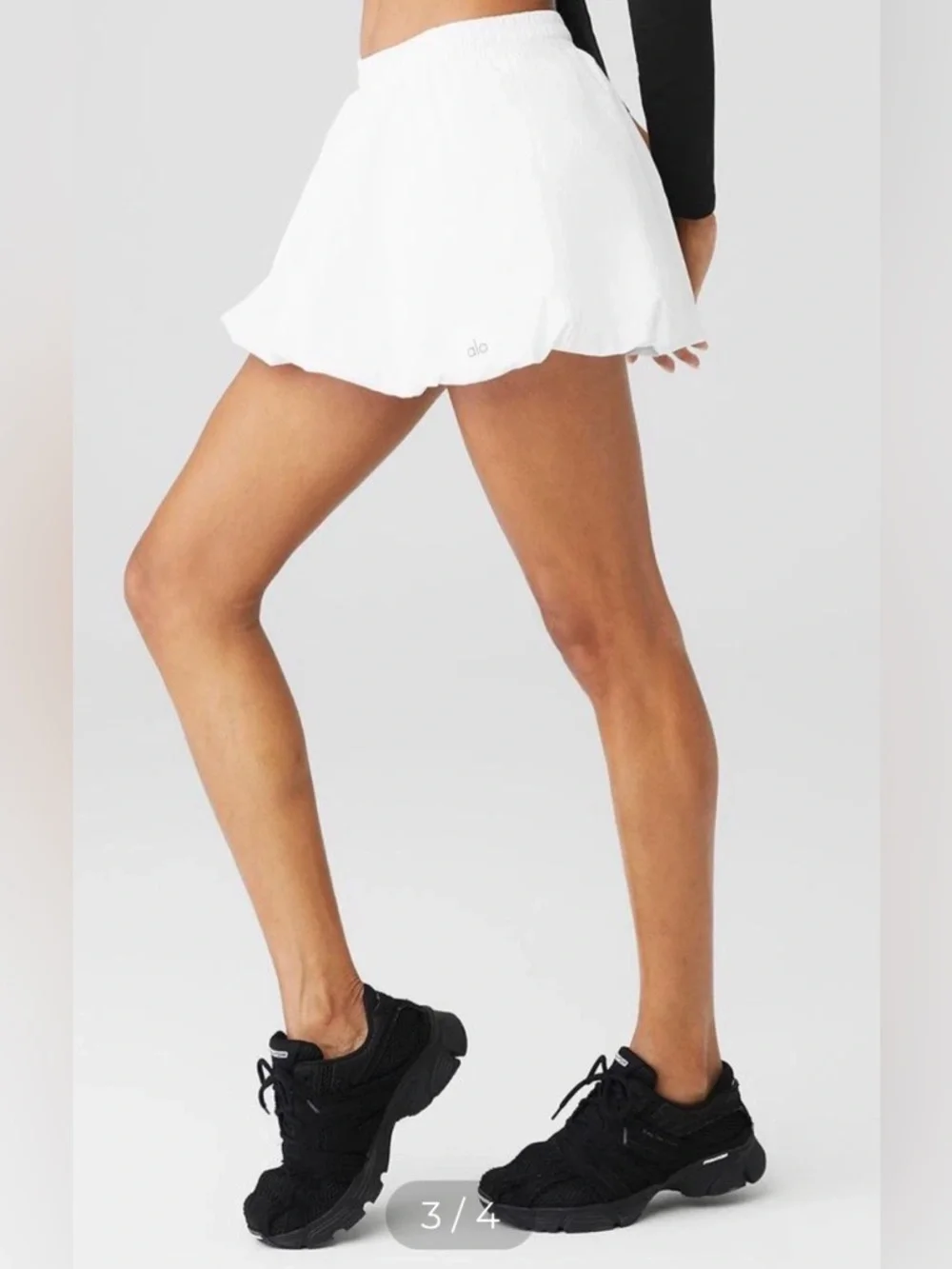 Alo Yoga Bubble Tennis Skirt - White, XS NWOT
